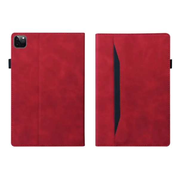 FLATY Zaklápacie puzdro pre Apple iPad Pro 11 2024 / M5 2025 červené