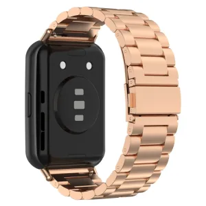 CLASSIC Kovový remienok pre Huawei Watch Fit 3 ružovozlatý