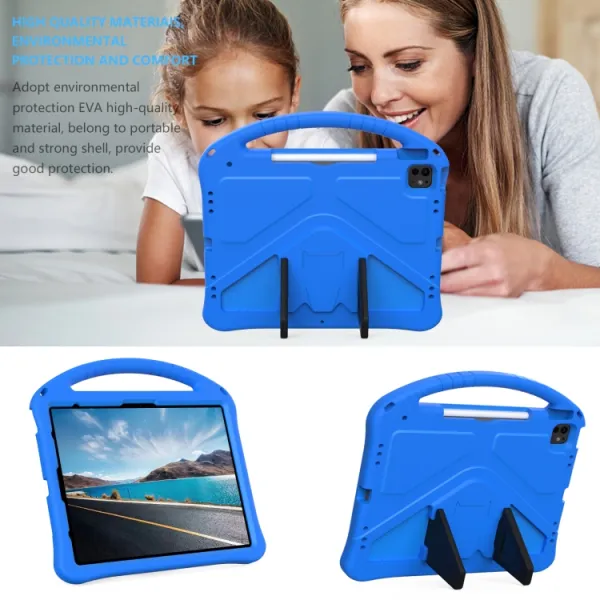 KIDDO Detský obal pre Apple iPad Pro 13 2024 / M5 2025 modrý