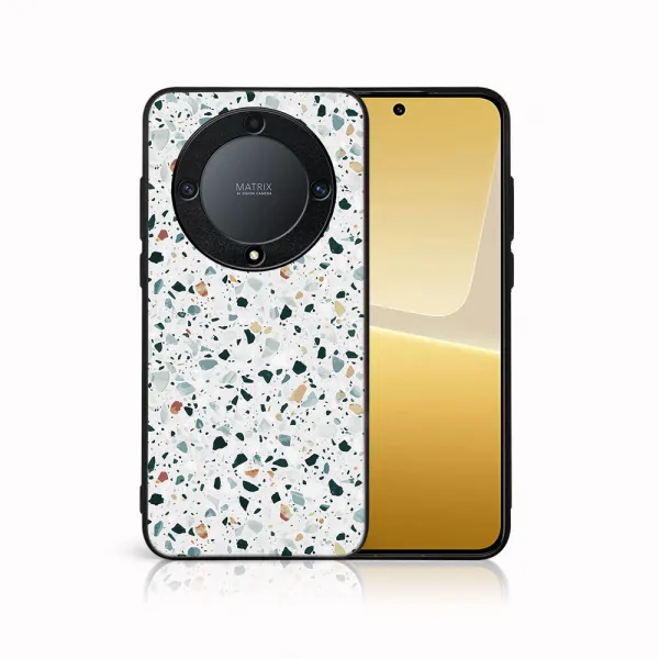 MY ART Ochranný kryt pre Honor Magic5 Lite GREY TERRAZZO (163)