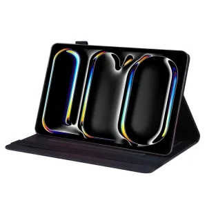 FLATY Zaklápacie puzdro pre Apple iPad Pro 11 2024 / M5 2025 čierne