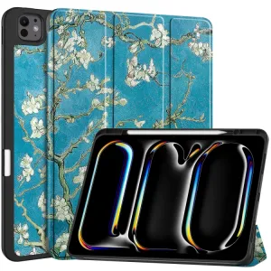 ART Zaklápacie puzdro pre Apple iPad Pro 13 2024 / M5 2025 APRICOT BLOSSOM