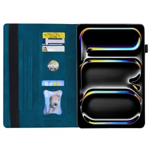 FLATY Zaklápacie puzdro pre Apple iPad Pro 11 2024 / M5 2025 modré