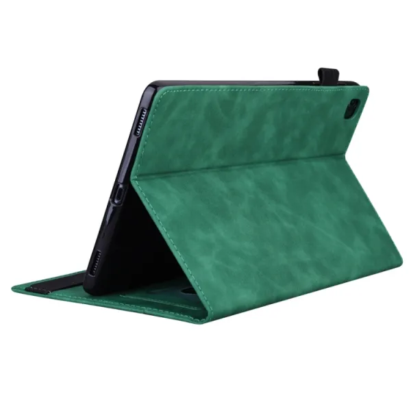 FLATY Zaklápacie puzdro pre Apple iPad Pro 13 2024 / M5 2025 zelené