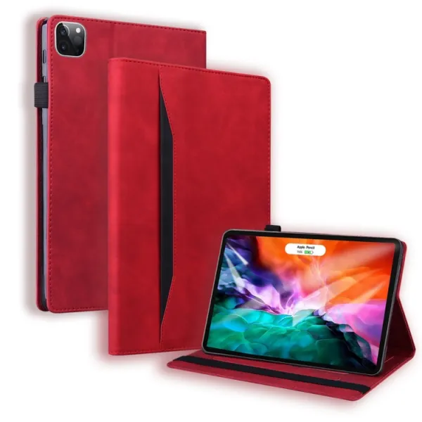 FLATY Zaklápacie puzdro pre Apple iPad Pro 11 2024 / M5 2025 červené