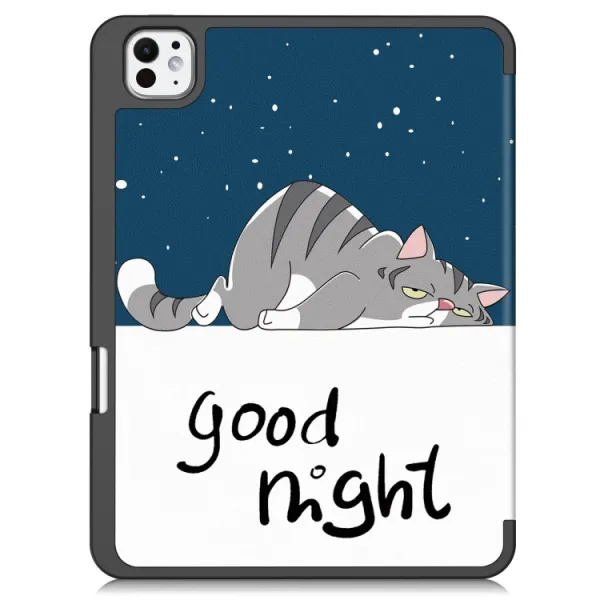ART Zaklápacie puzdro pre Apple iPad Pro 11 2024 / M5 2025 LAZY CAT