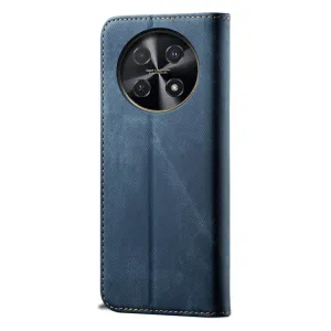 DENIM Peňaženkový kryt pre Huawei Nova 12i modrý
