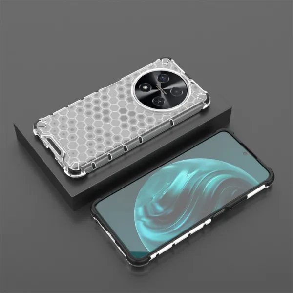 HONEYCOMB Ochranný kryt Huawei Nova 12i priehľadný
