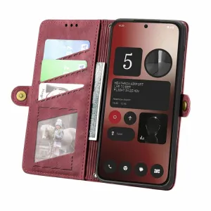 GEOM Peňaženkové puzdro pre Nothing Phone 2a / (2a) Plus červené