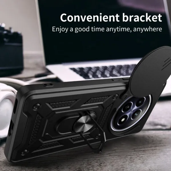 RING CAMERA Kryt s držiakom pre Realme 12 5G modrý
