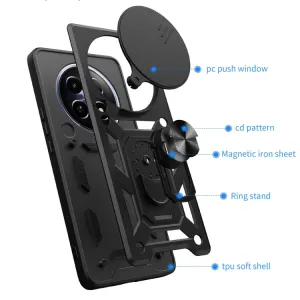 RING CAMERA Kryt s držiakom pre Realme 12 5G modrý