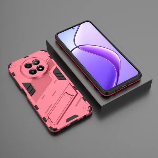 BIB Ochranný obal so stojanom pre Realme 12 5G ružový