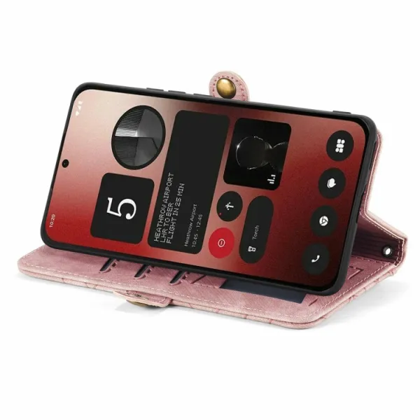 GEOM Peňaženkové puzdro pre Nothing Phone 2a / (2a) Plus ružové