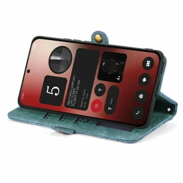 GEOM Peňaženkové puzdro pre Nothing Phone 2a / (2a) Plus zelené