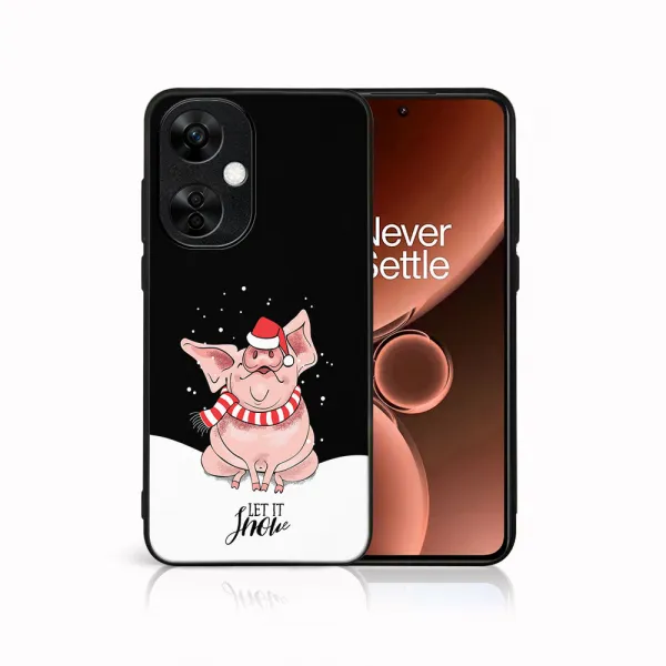 MY ART Kryt s vianočným dizajnom OnePlus Nord CE 3 Lite 5G LET IT SNOW (075)