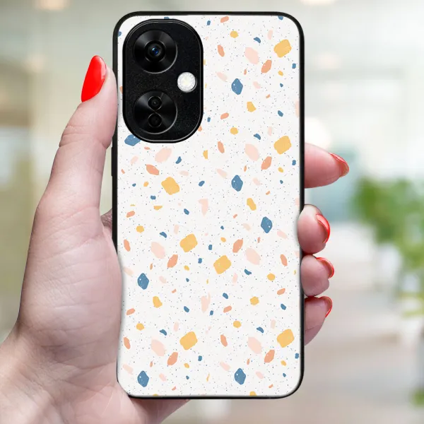 MY ART Ochranný kryt pre OnePlus Nord CE 3 Lite 5G ORANGE TERRAZZO (165)