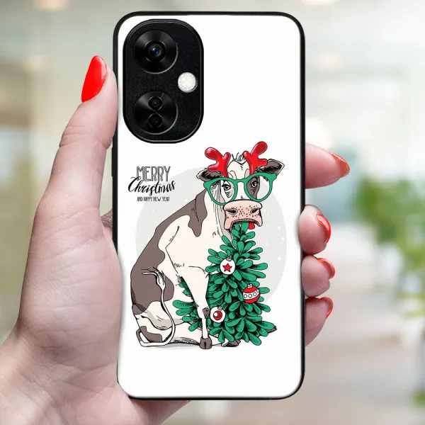 MY ART Kryt s vianočným dizajnom OnePlus Nord CE 3 Lite 5G MERRY CHRISTMAS (074)