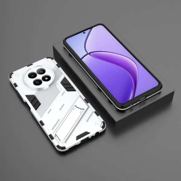 BIB Ochranný obal so stojanom pre Realme 12 5G biely