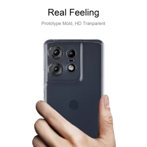 TPU Ochranný kryt pre Motorola Edge 50 Pro priehľadný