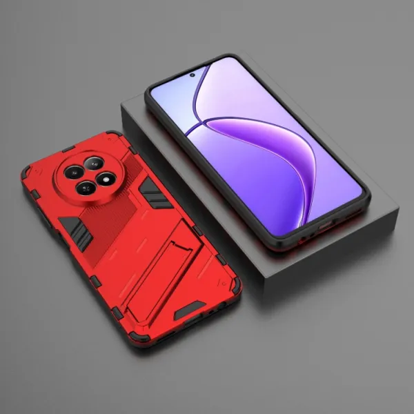BIB Ochranný obal so stojanom pre Realme 12 5G červený