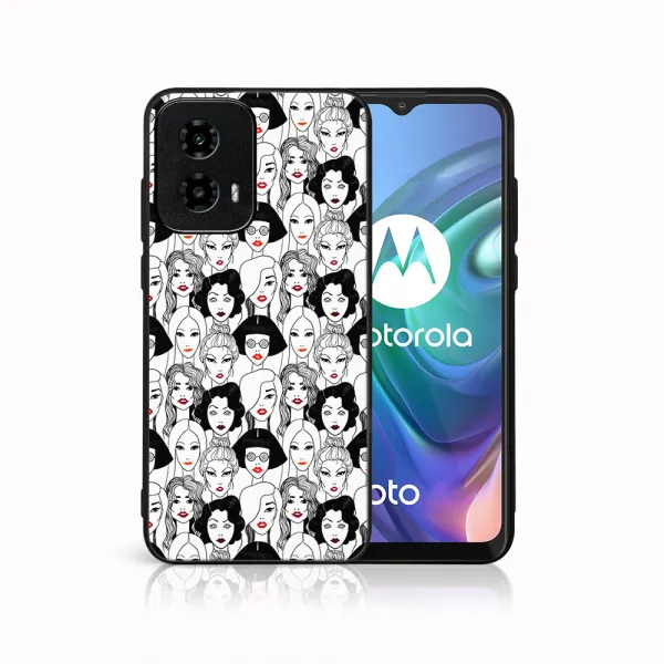 MY ART Ochranný kryt pre Motorola Moto G34 5G LIPSTICK (174)