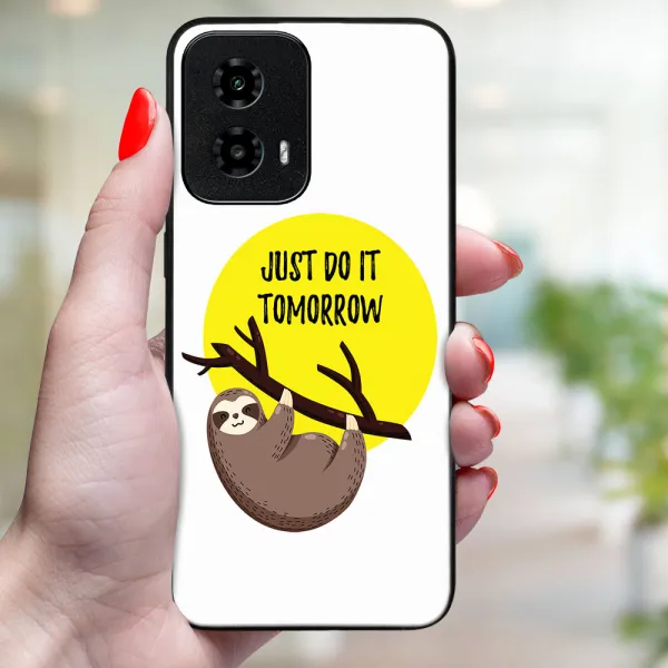 MY ART Ochranný kryt pre Motorola Moto G34 5G SLOTH (188)