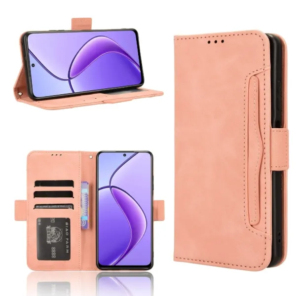 SLOT Peňaženkový obal pre Realme 12 5G / Realme 12x 5G ružový