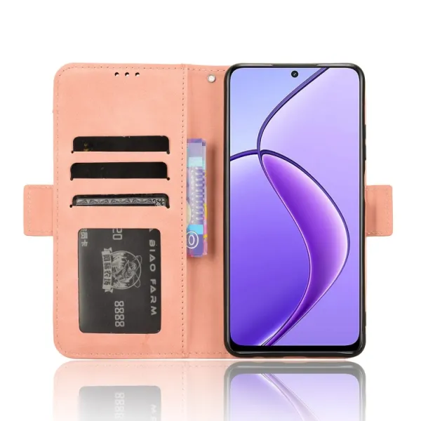 SLOT Peňaženkový obal pre Realme 12 5G / Realme 12x 5G ružový