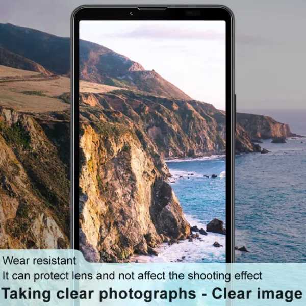 IMAK FULL COVER Sklo pre fotoaparát Sony Xperia 10 VI čierne
