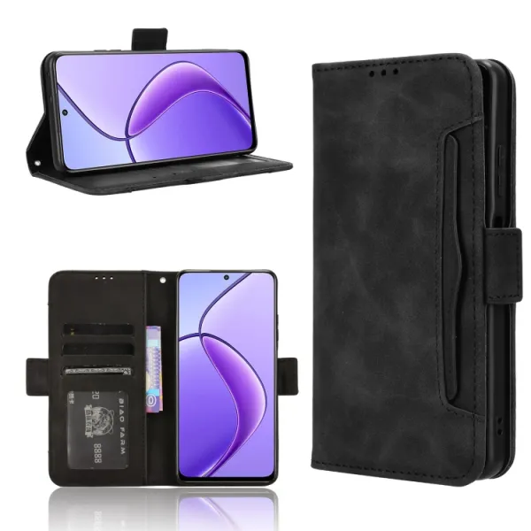 SLOT Peňaženkový obal pre Realme 12 5G / Realme 12x 5G čierny