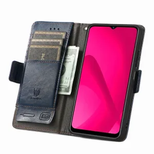 CASENEO Peňaženkové puzdro pre T Phone 2 modré