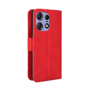 SLOT Peňaženkový obal pre Motorola Edge 50 Pro červený