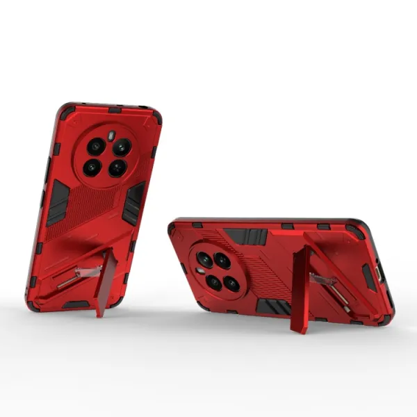 BIB Ochranný obal so stojanom Realme 12+ 5G červený