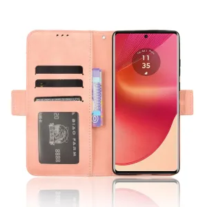 SLOT Peňaženkový obal pre Motorola Edge 50 Fusion ružový