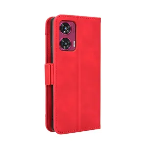 SLOT Peňaženkový obal pre Motorola Edge 50 Fusion červený
