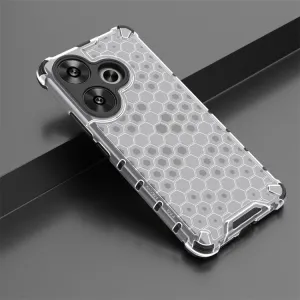 HONEYCOMB Ochranný kryt Xiaomi Poco F6 priehľadný