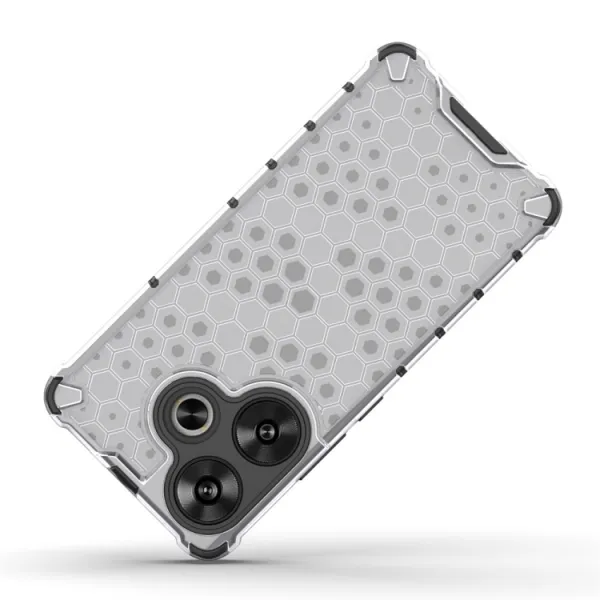 HONEYCOMB Ochranný kryt Xiaomi Poco F6 modrý