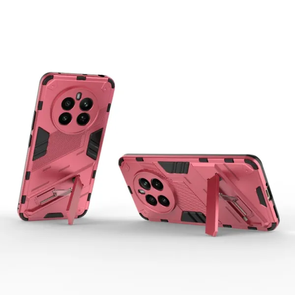 BIB Ochranný obal so stojanom Realme 12+ 5G ružový