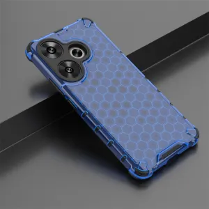 HONEYCOMB Ochranný kryt Xiaomi Poco F6 modrý