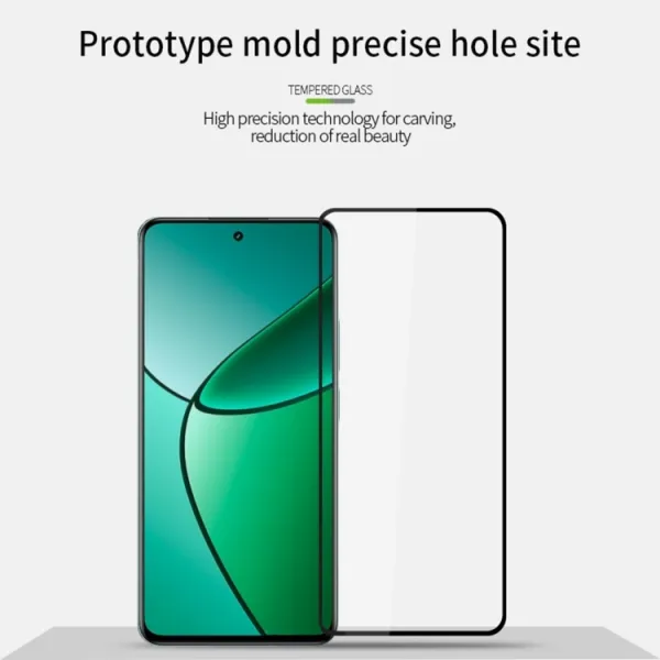 3D Tvrdené ochranné sklo pre Realme 12+ 5G