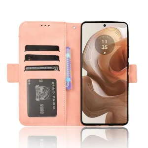 SLOT Peňaženkový obal pre Motorola Edge 50 Ultra ružový