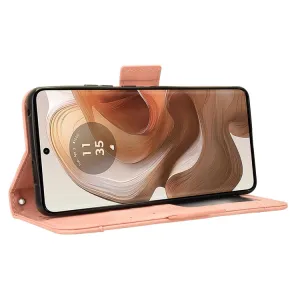 SLOT Peňaženkový obal pre Motorola Edge 50 Ultra ružový