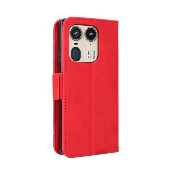 SLOT Peňaženkový obal pre Motorola Edge 50 Ultra červený