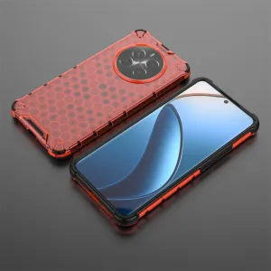 HONEYCOMB Ochranný kryt Realme 12+ 5G červený
