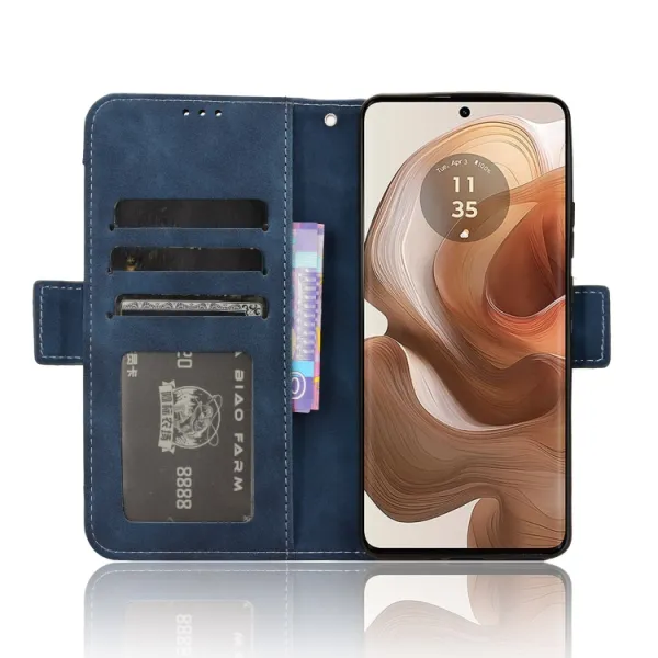 SLOT Peňaženkový obal pre Motorola Edge 50 Ultra modrý