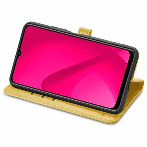ART ANIMALS Peňaženkový obal pre T Phone 2 žltý