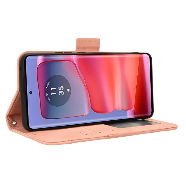 SLOT Peňaženkový obal pre Motorola Edge 50 Pro ružový