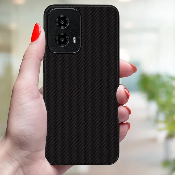MY ART Ochranný kryt pre Motorola Moto G34 5G CARBON (231)