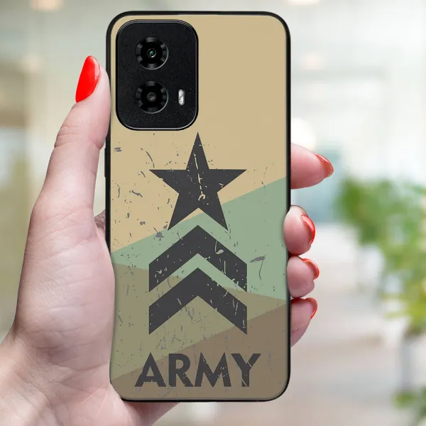 MY ART Ochranný kryt pre Motorola Moto G34 5G ARMY (236)