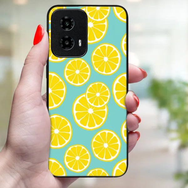 MY ART Ochranný kryt pre Motorola Moto G34 5G LEMON (121)